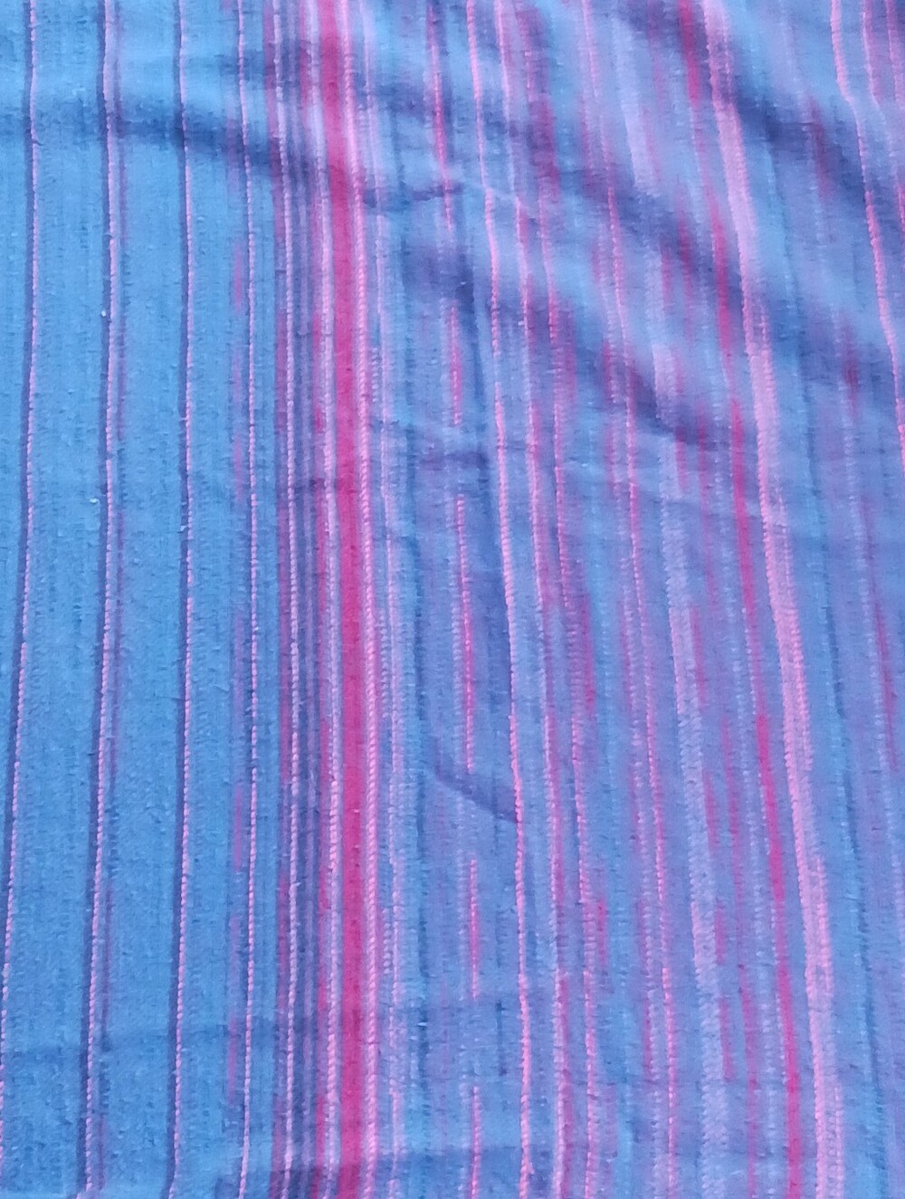 British Airways Throw Blanket Collectible Stripes